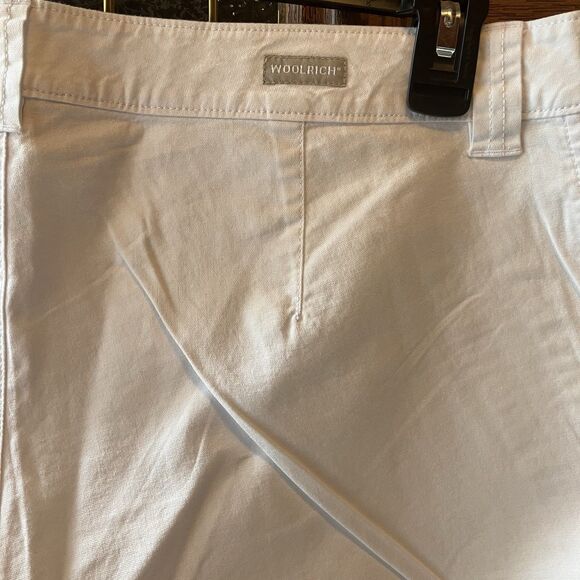Woolrich Women’s Vintage Montevallo Bermuda Shorts White Size 14 New with Tags - Picture 10 of 12
